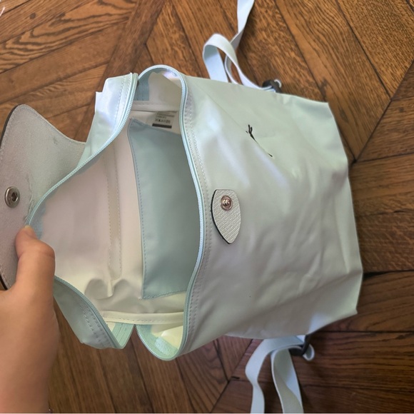 Longchamp Le Pliage Original M Backpack light blue - Picture 3 of 5